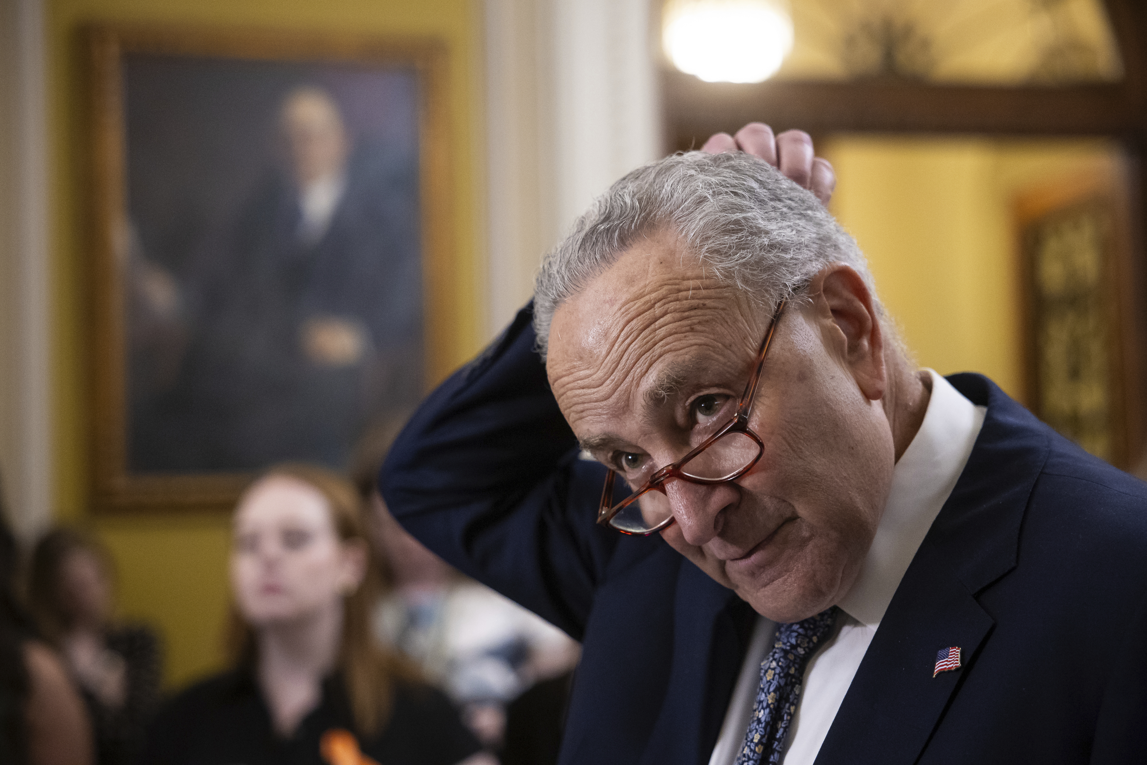 Senate Majority Leader Chuck Schumer (D-N.Y.).